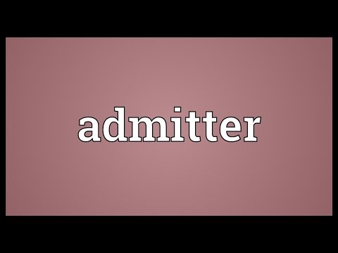 Header of Admitter