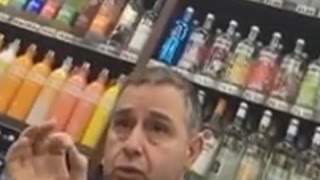 SJW confronts store owner over a window sign SJW confronts store owner over a window sign