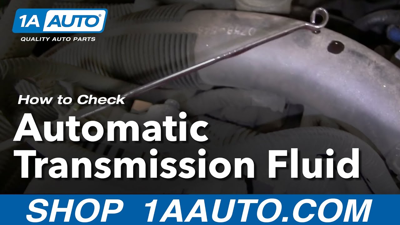 Check transmission fluid ford ranger