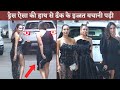 Malaika Arora And Kareena Kapoor Turns Up The Heat In Thigh-High Slit black Netted Dress
