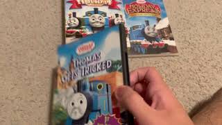 Three Thomas And Friends Dvds I Got For Christmas Back In 2009