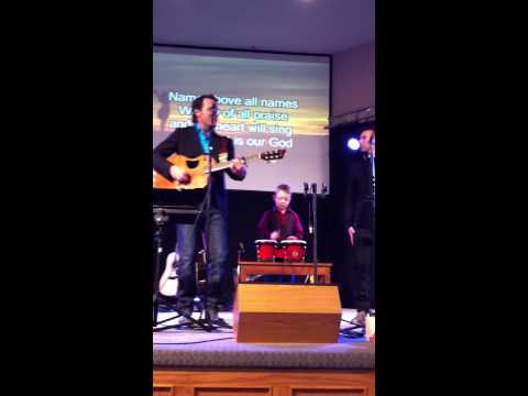 George Canyon and RJ playing How Great is our God