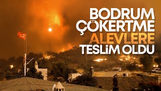 Çökertmeyi Küle Çeviren Yangının Sarsıcı Görüntüleri