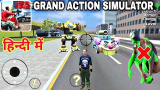 first day in grand action simulator - new york all robots gameplay hindi #1