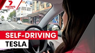 Tesla Launches Self-Driving Cars In Australia 7News