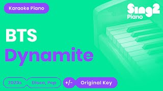 Dynamite Karaoke | BTS (Karaoke Piano)