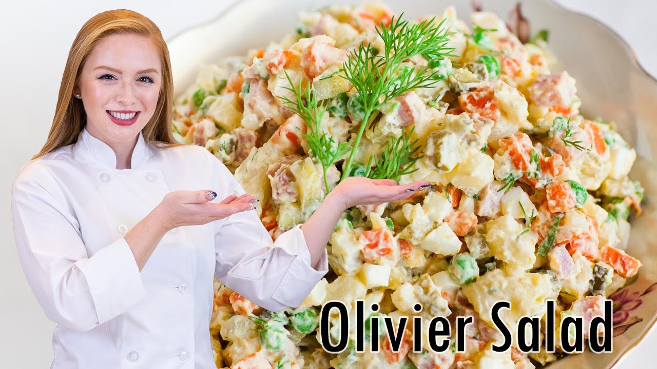 Как приготовить салат оливье фото