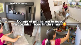 Chegou O Armário De Cozinha, A Casa Tá Ficando Linda Maria Eduarda