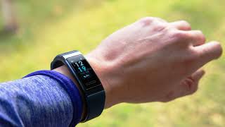 Huawei Band 3 Pro Sport Watch review of the new fitness tracker with GPS, new AMOLED screen, device
