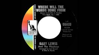 Watch Gary Lewis  The Playboys Where Will The Words Come From video