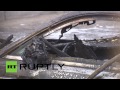 Luxury CARnage! 8 Rolls Royce & Bentleys, Ferrari, Porsche, G-Wagen torched in Moscow