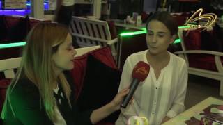 Azerbaycan Space Tv'de Cadde Meram Kafe ve Robot Garson ADA Röportajı
