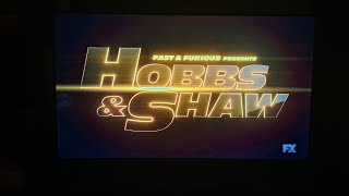 Fast & Furious Presents Hobbs And Shaw - Fx End Credits Part 2