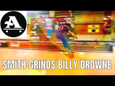 Relearn smith grinds with Billy Drowne and a backyard session