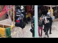 Die Polizei räumt den Wagenplatz