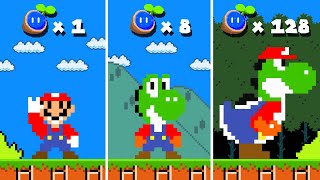 Mario But Every Seed Make Mario Become Yoshi...