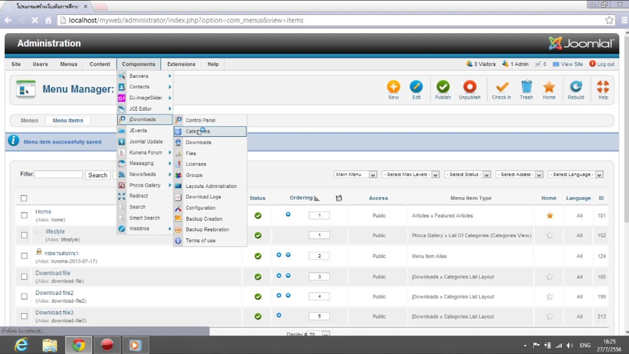 joomla 2.5 buttonbar