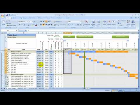 Tags: Gantt chart in Excel construction schedule Construction Forms 