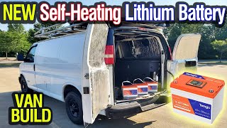 Diy Campervan Build Solar System Off-Grid Temgot 12V 100Ah Self Heating Lithium Battery Review