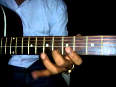 guitar cover of neele neele ambar par