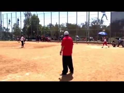 Bad call by umpire costs firecrackers an out.