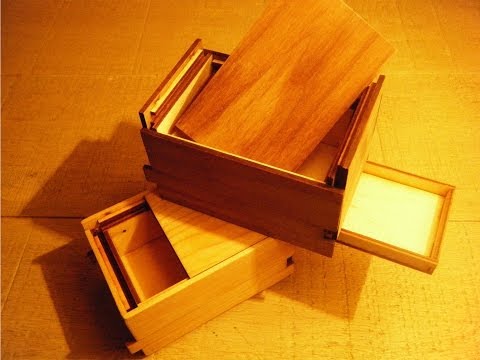 How to open the wooden Puzzle Box