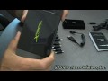 Xpal Solar BlackBerry, Palm and iPhone charger demo