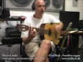 Laid back - Sunshine reggae - educating video for acoustic guitar