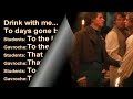 Les Misérables Soundtrack - Drink With Me lyrics OST music