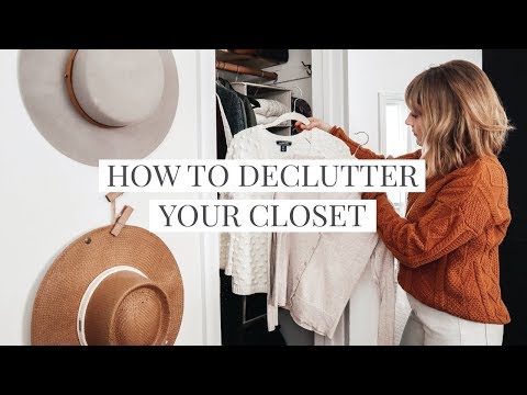 How to Declutter Your Wardrobe in 5 Steps - YouTube