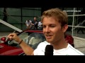 Schumacher and Rosberg Build an AMG Engine