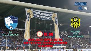Bb Erzurumspor - Y.malatyaspor Maç Günü 21.04.2021