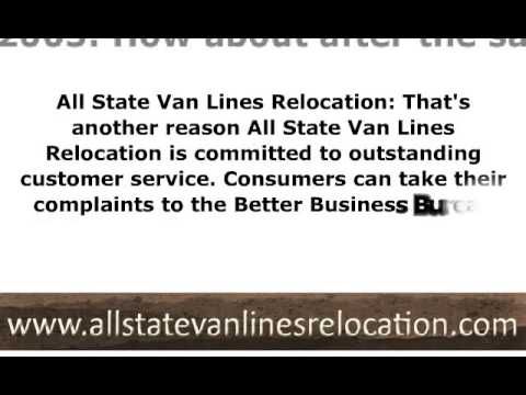 All State Van Lines Relocation on the Importance of Customer Service