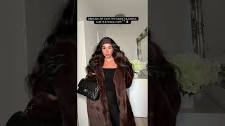 A Big Faux Fur Coat Is All You Need To Look Like You Own Millions