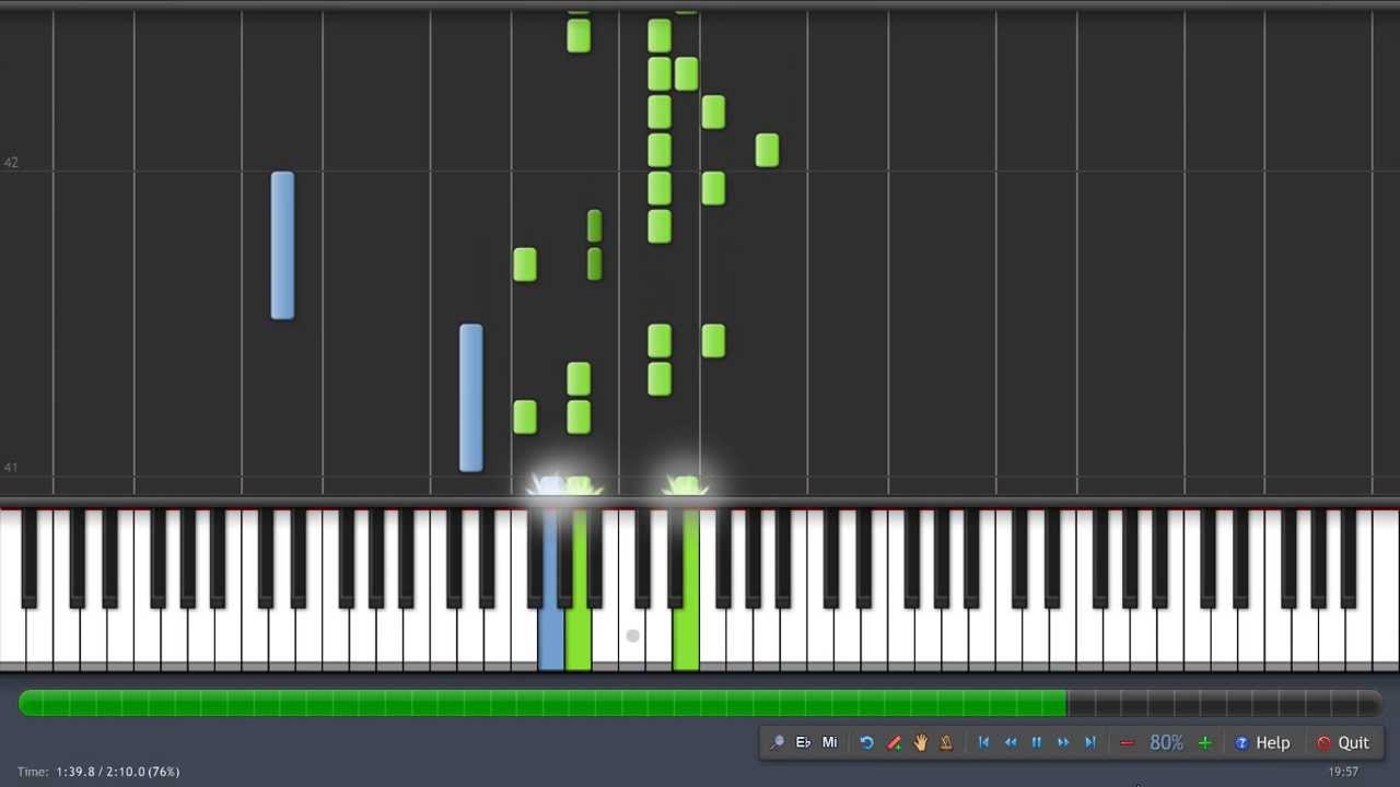 add sheet music to synthesia songs