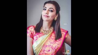 Kajal Agarwal In Silk Saree