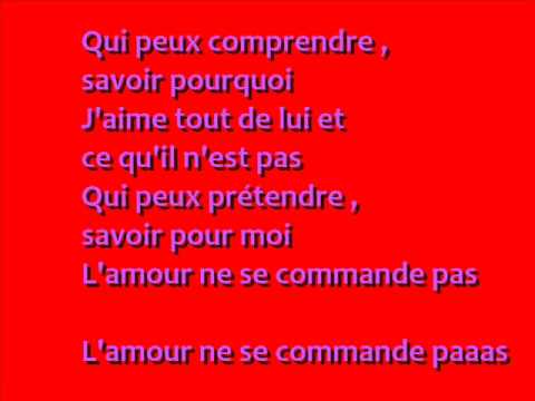 L'amour Ne Se Commande Pas Video