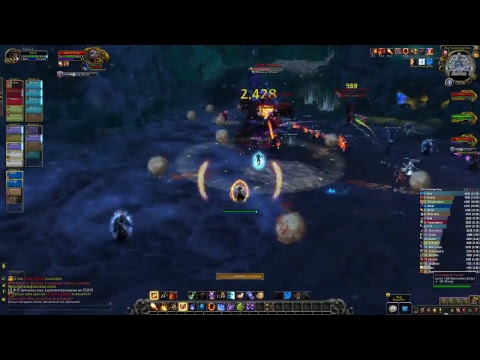 World of warcraft Bfa beta, Raid testing! Heroic mythrax and ghuun!! Fire mmage PoV!