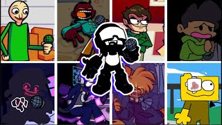Fnf - Guns But Every Turn A Different Character Sings Guns But Everyone Sings