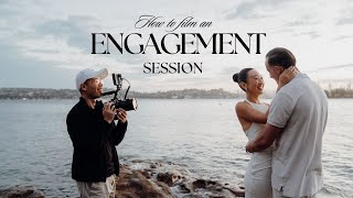 How I Film An Engagement Session Client Job Shadow Sony A7Siii