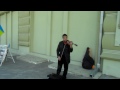Видео Семь сорок и Хава Нагила на скрипке. Одесса, Дерибасовская / Hava Nagila & 7-40 on violin in Odessa!