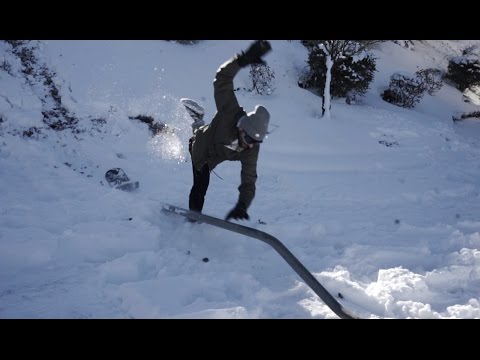 100 Kickflips On A Snowskate (Fail) and Winter Wear Test