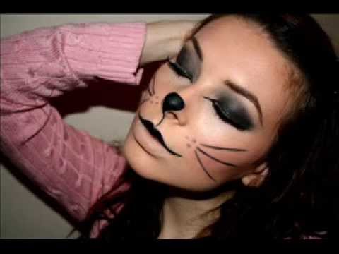  Tutorial on Kitty Cat Makeup For Halloween  Photos