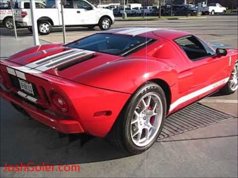 Ford GT Supercar Startup Engine Sound Interior Acceleration