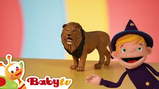 Diversión Animal Con Teeny & Tiny León   Juegos De Adivinanzas Para Niños