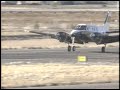 Army Beechcraft King air b200 C-90 crash landing gear failure Reno