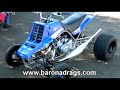 Yamaha Banshee 350 Drag Racing barona drag strip 1-5-2013