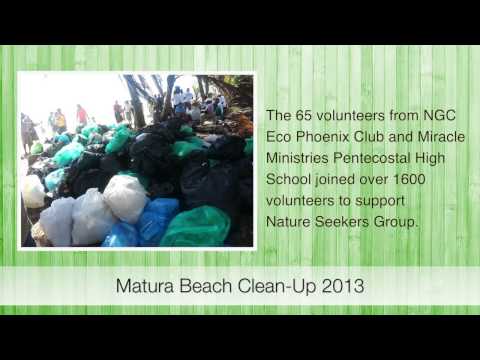 Matura Beach Cleanup