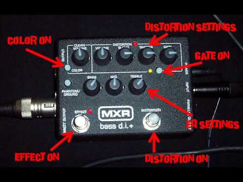 MXR M80 Bass DI+ Preamp