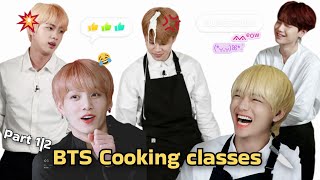 Bts Cooking Cles With Chefpart 12 Run Bts Real Urdu Dubbing Episode 57